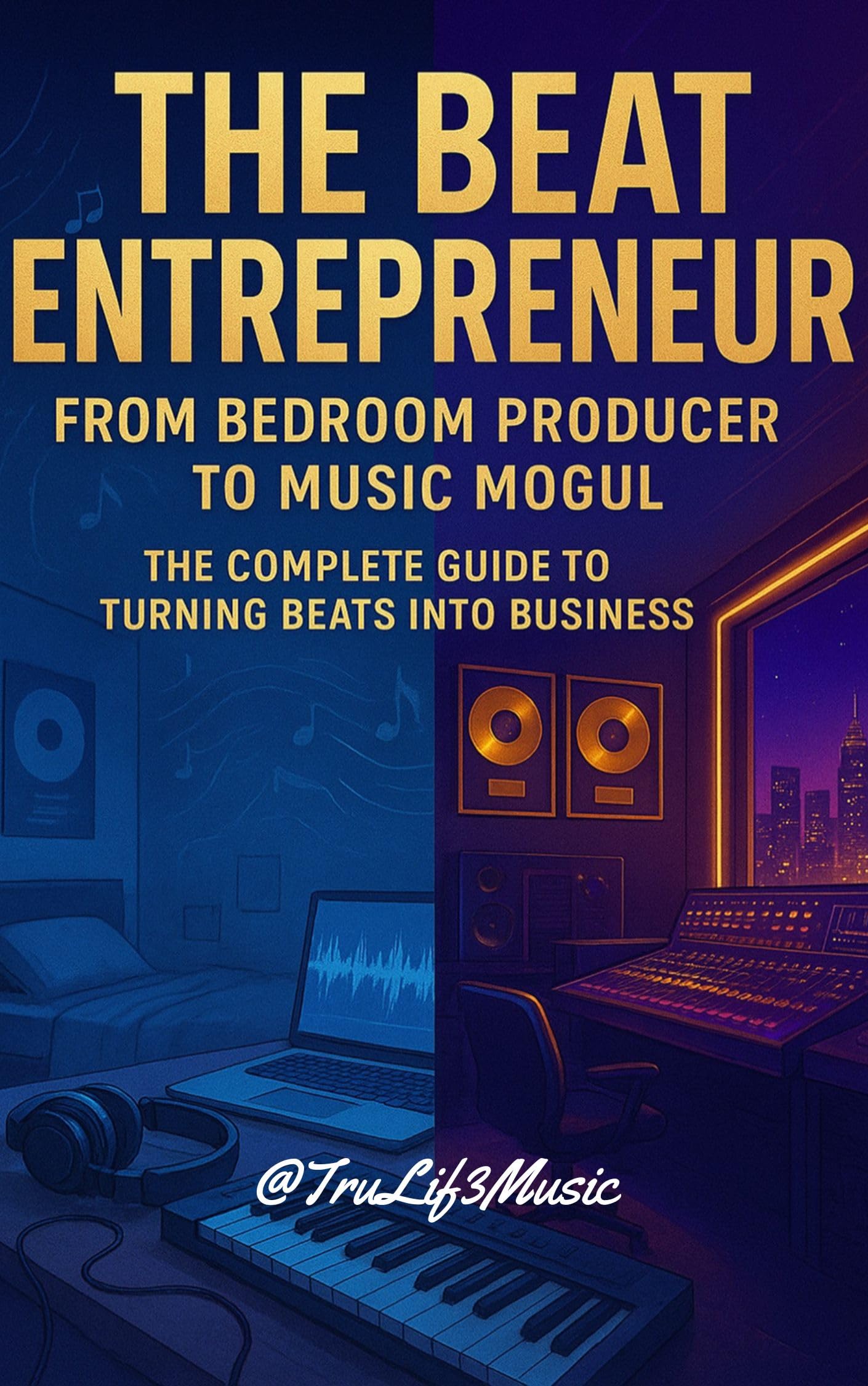 Livre de production de musique pour beatmaker apprenant à faire de l'argent avec ses beats