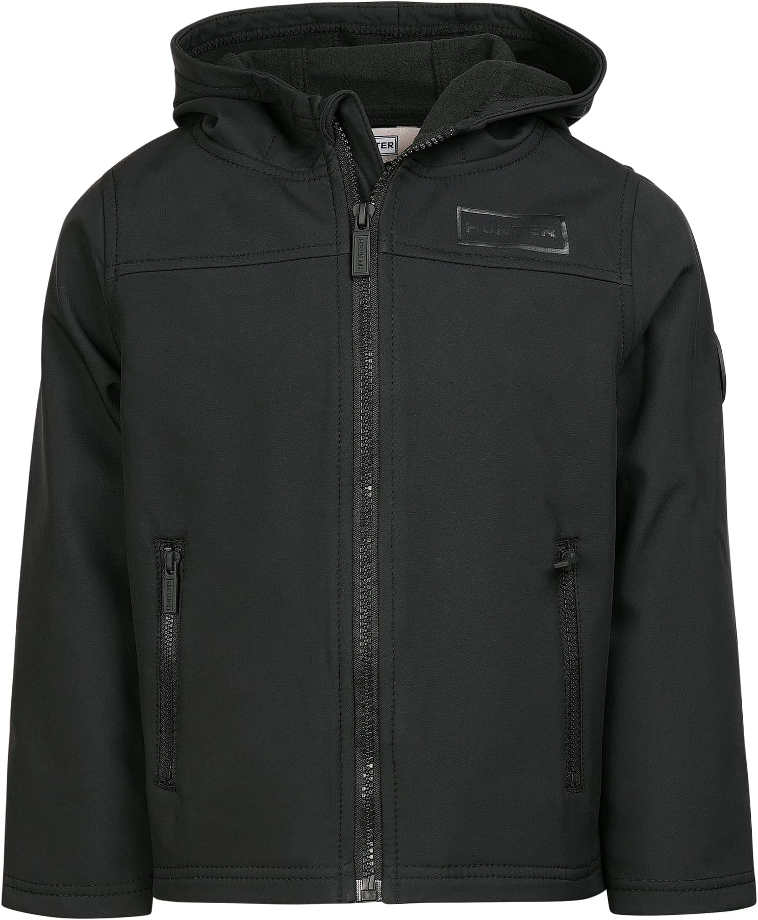 Clothes Boys Canvas Workwear Plush-Lined Hooded Jacket with Zip Front, Pockets, and Durable Cotton, Sizes (12M–12)