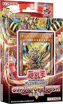 Amazon.co.jp: 【3個セット】遊戯王 ストラクチャーデッキR -炎王の