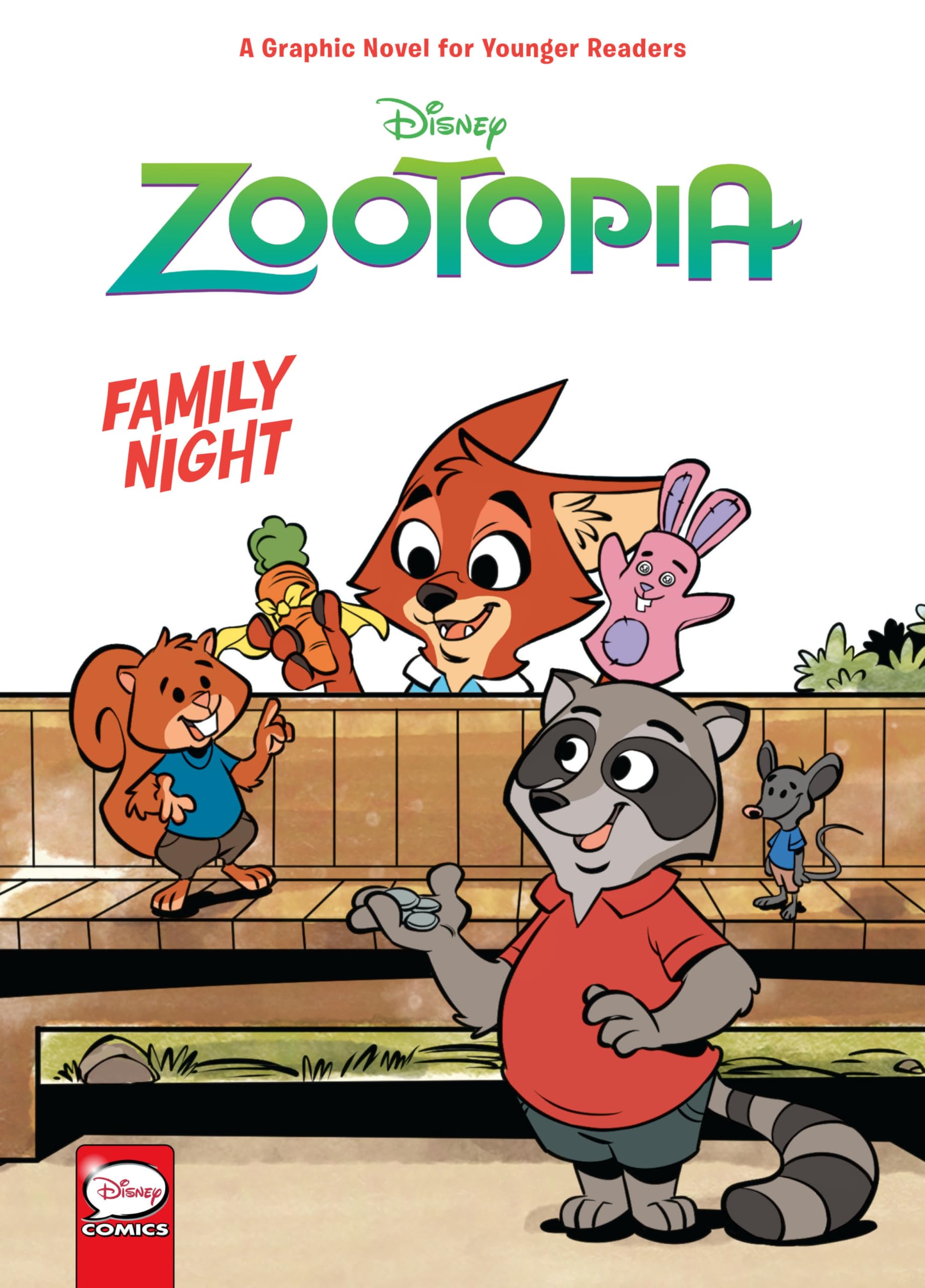 Disney Zootopia: Family Night (Younger Readers Graphic Novel) Hardcover – March 26, 2019
