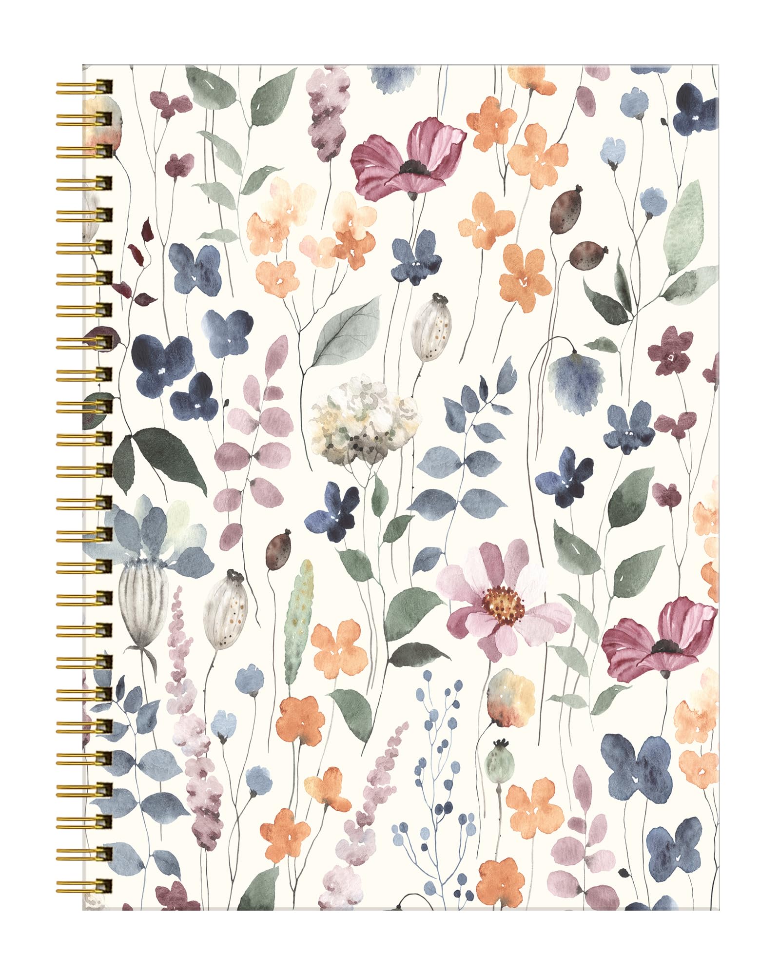 FVBAO Spiral Journal Notebook for Women,A5 College Ruled Notebooks 6"x 8.4", 120 Pages Lined Journal with Premium Thick Paper,Perfect for School