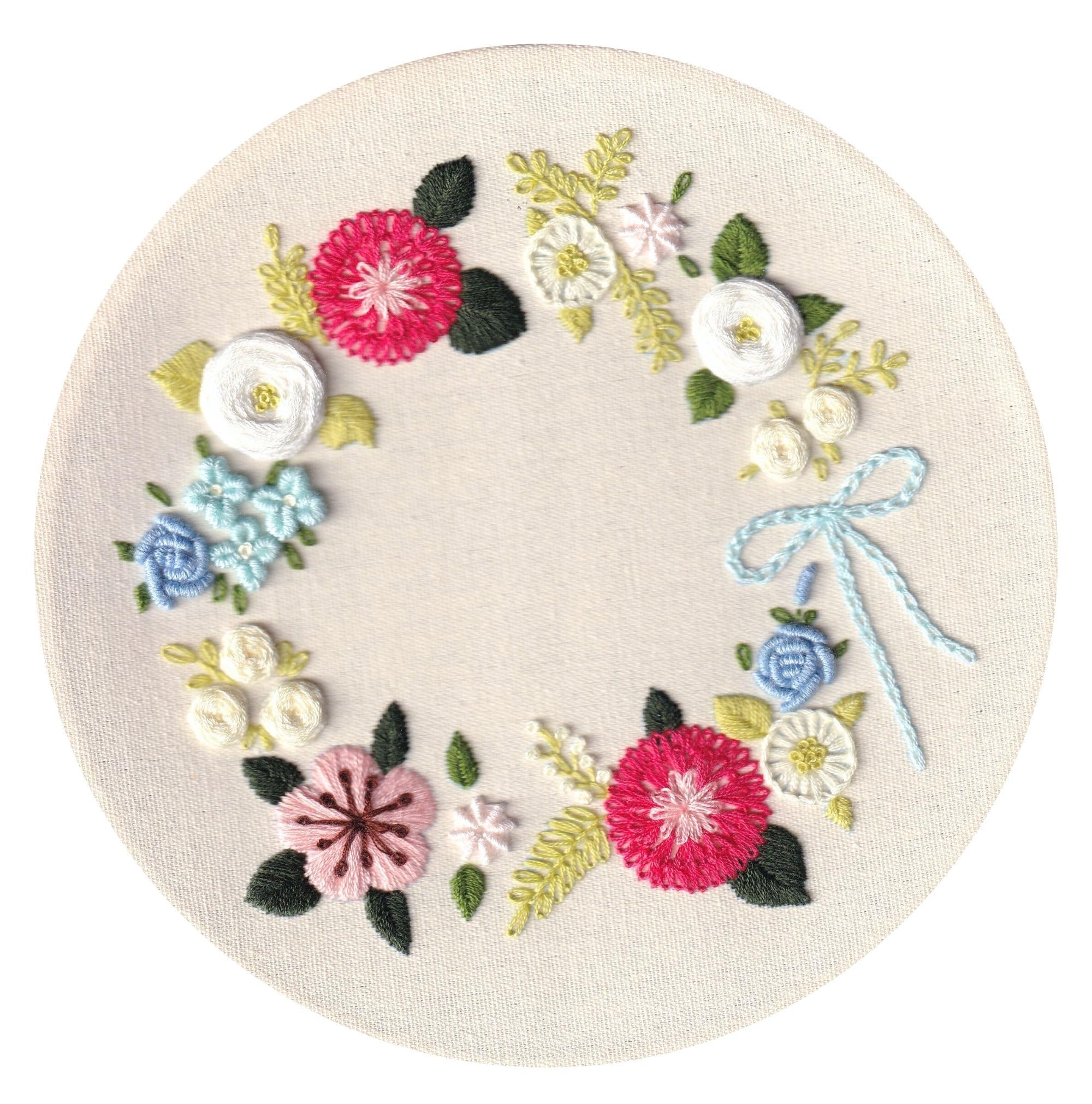 Amazon | [ママゆるり] フランス刺繍キット 1セット 日本語