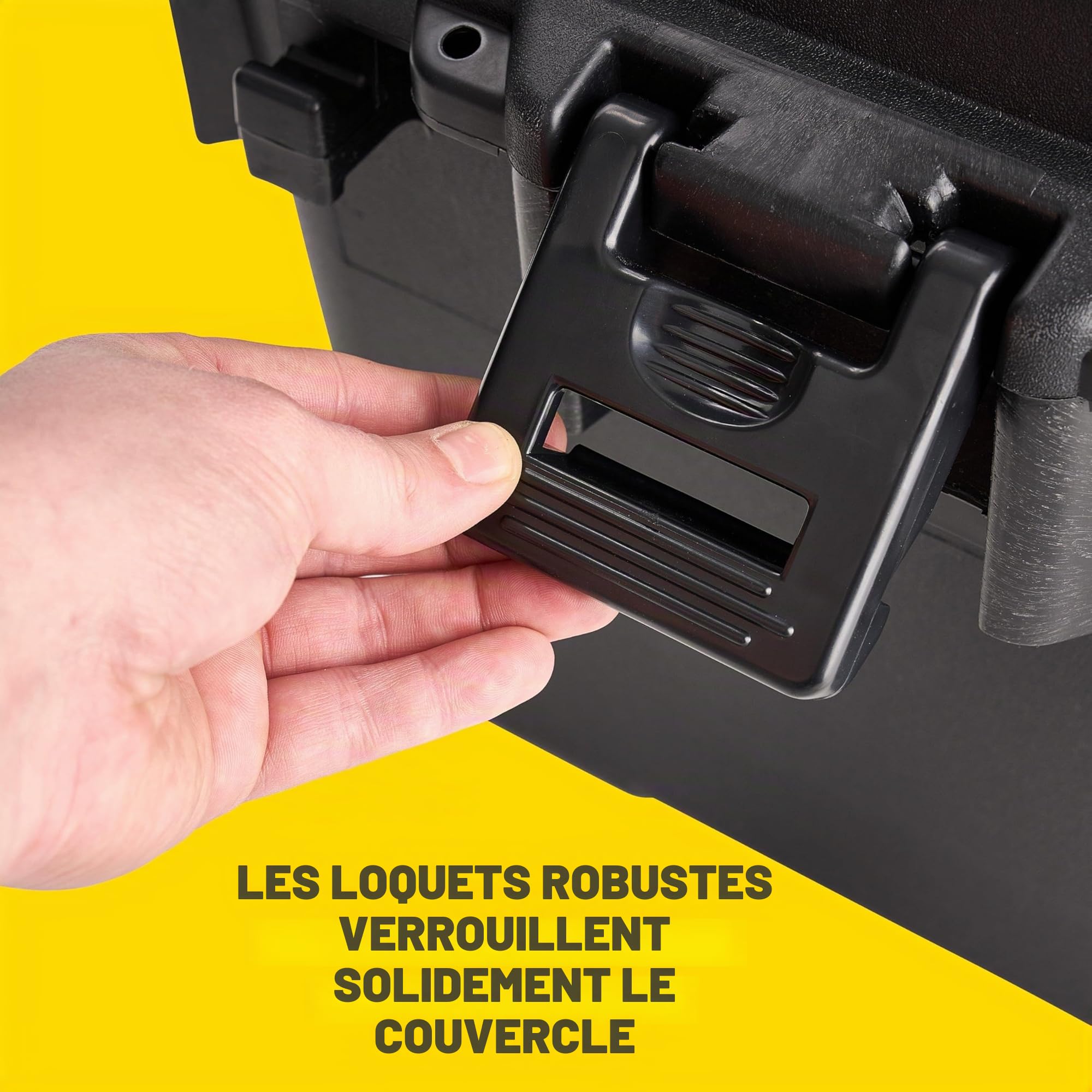Plano - 1719-01 - Coffre de rangement - Vert Olive - Taille M