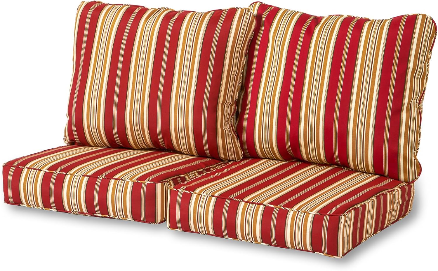 Greendale Home Fashions Deep Seat Loveseat Cushion Set