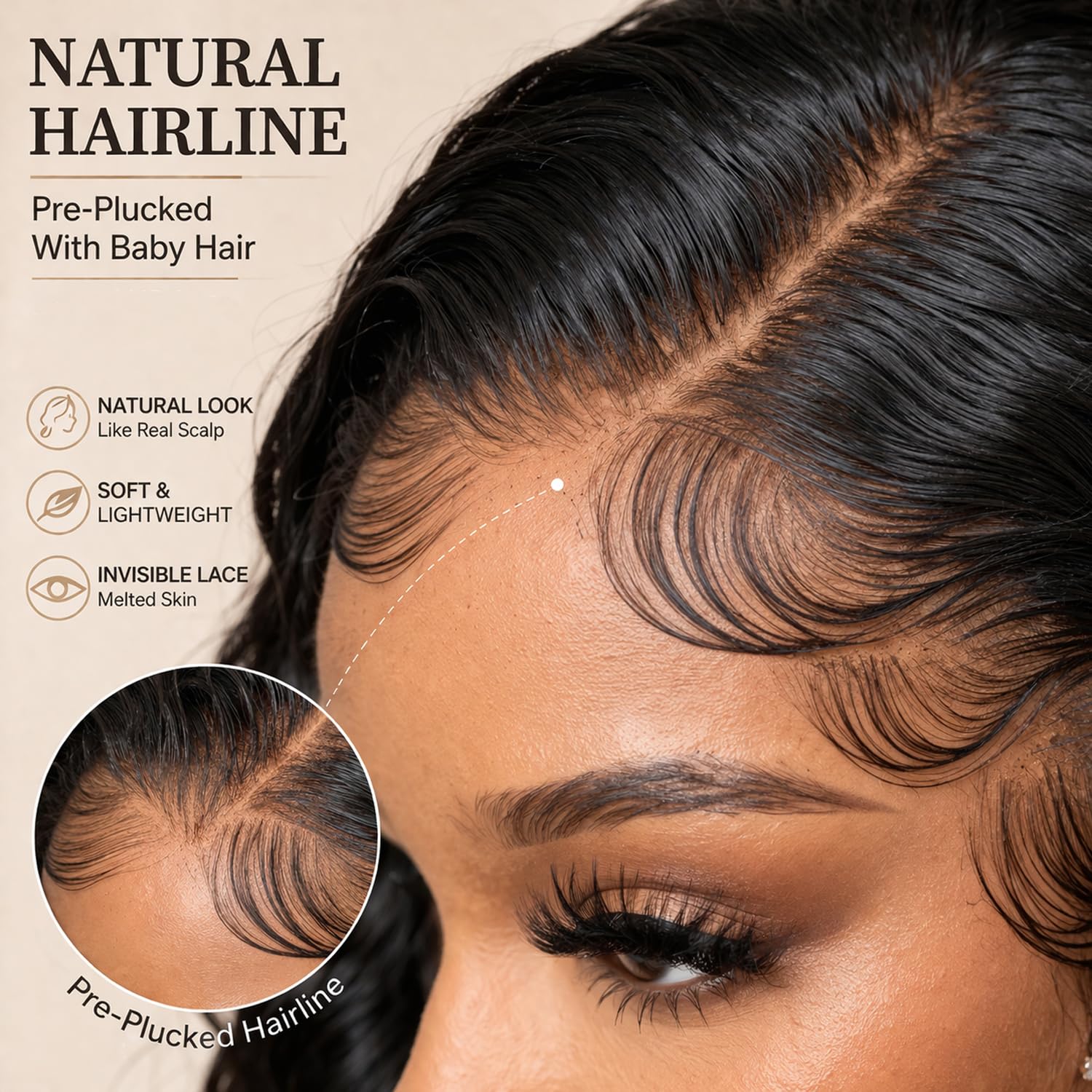 Amazon.com : MISSJAY 13x6 Deep Wave Lace Front Wig Human 