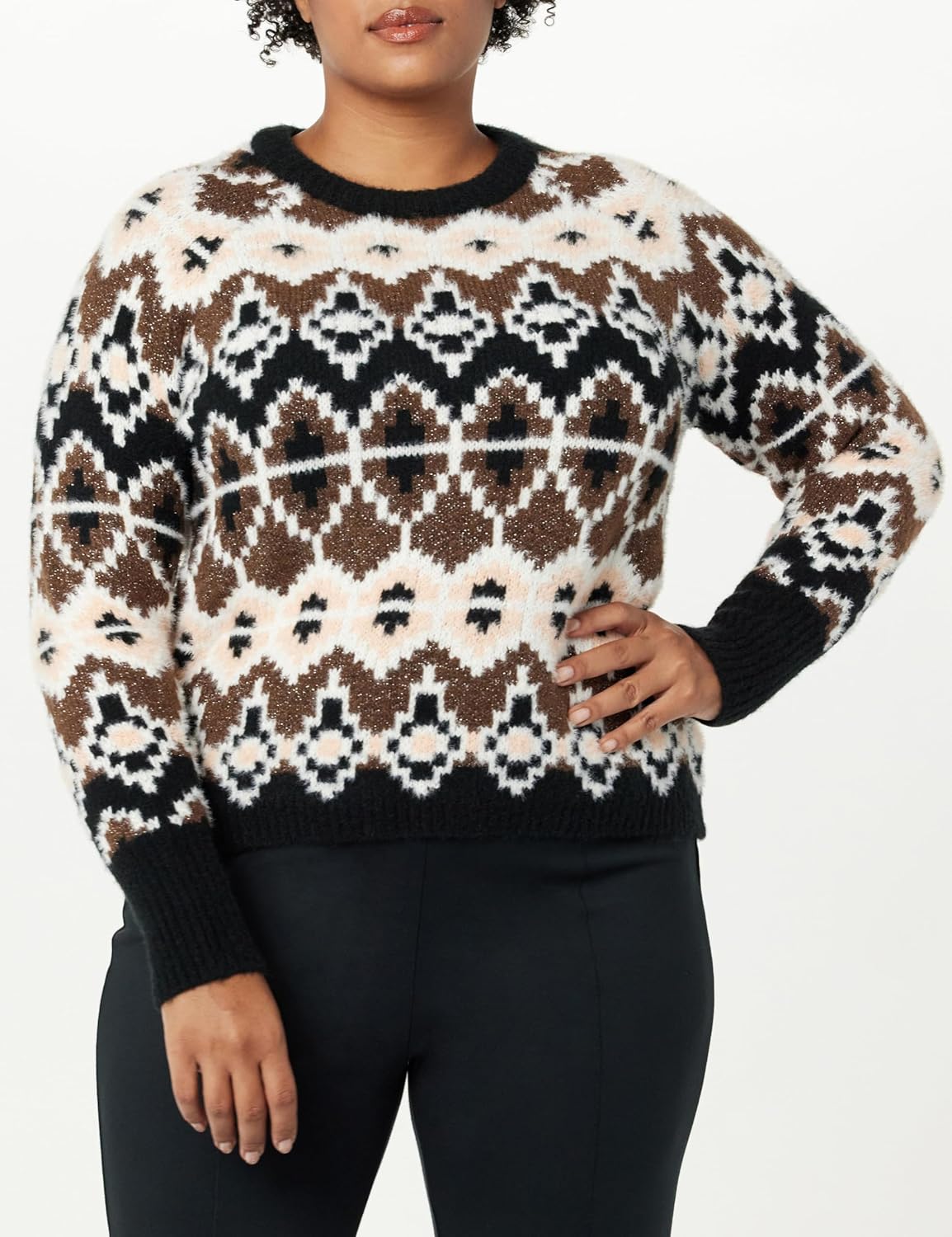 The Drop Women's Valeria Fairisle Sweater
