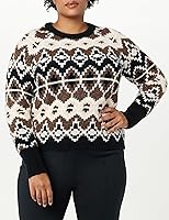 Vista 5 de The Drop Jersey Valeria Fairisle para mujer