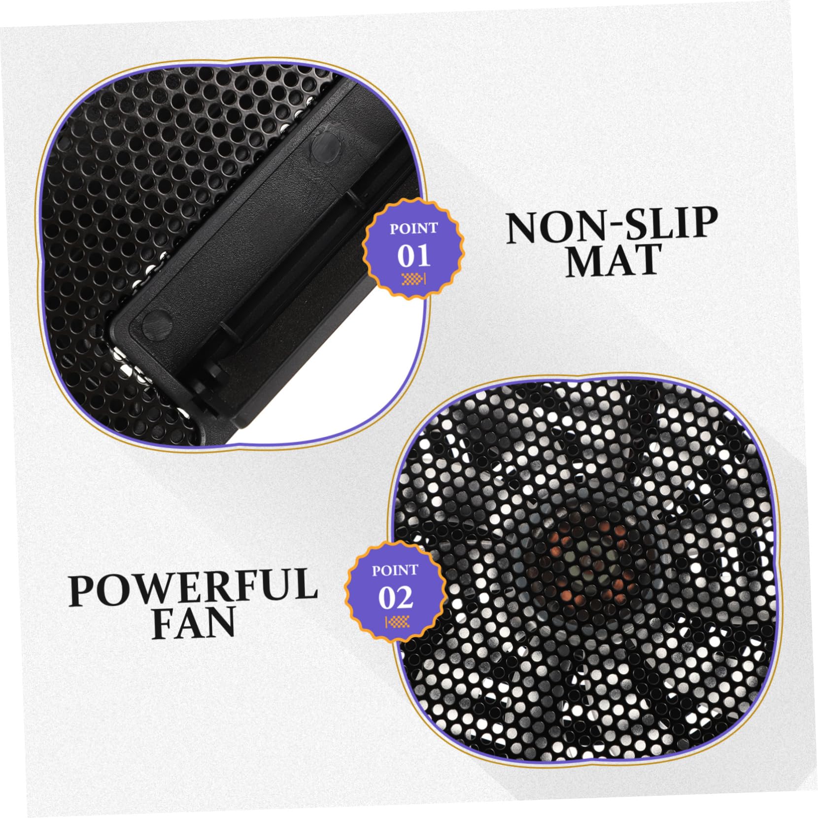 SHINEOFI Base De Refrigeración para Portátil Disipador De Profesional Soporte para Portátiles Ventilador Silencioso para Gaming o Trabajo