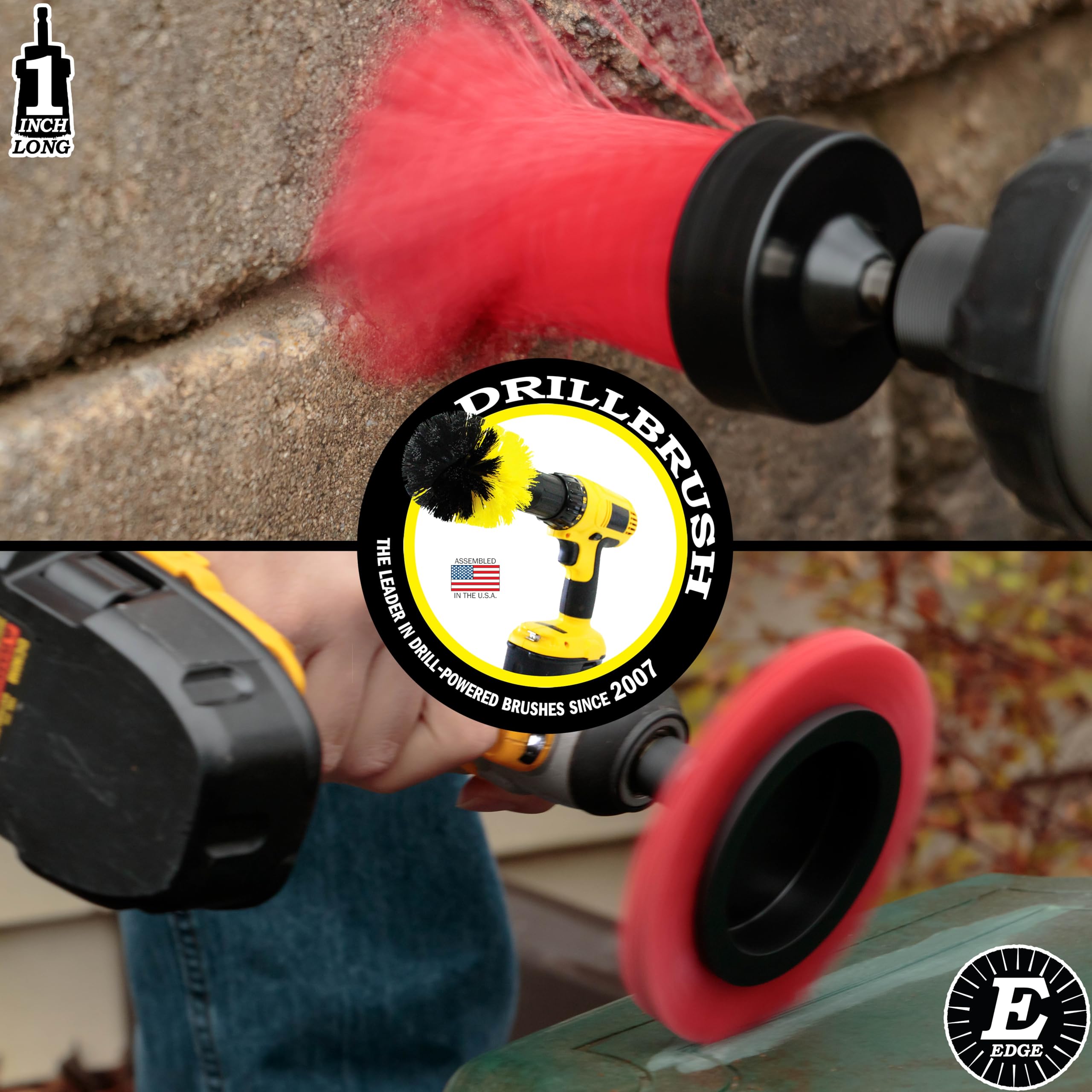 Drillbrush Outdoor Cleaning Brush - Heavy Duty -2