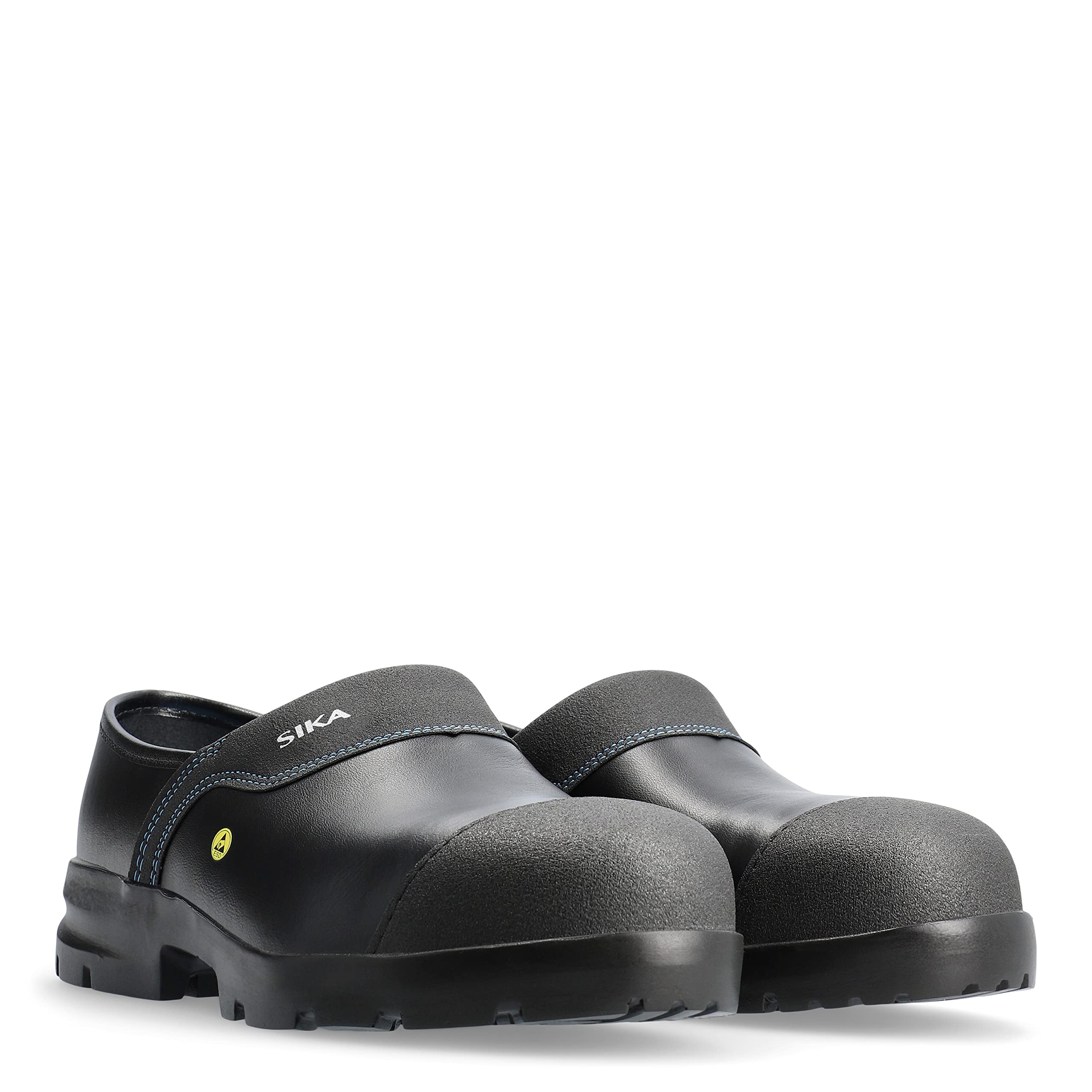 SIKA Unisex Flex Geschlossener Clog, rutschfeste PU-Laufsohle, leichter Arbeitsclog, Permair-Leder, weiche Innensohle Sicherheitsclog für Landwirtschaft, Bauwesen, Lagerhaltung & Lebensmittelindustrie