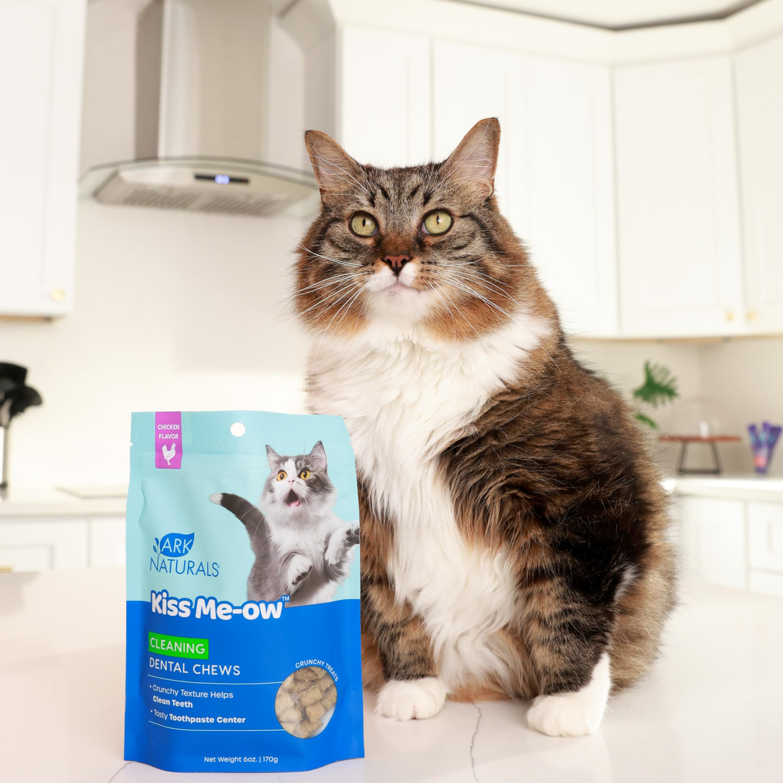 Ark Naturals, Kiss Me-Ow Cleaning Chicken Dental Chews, 6 oz - image 4