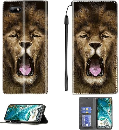 Case for Celular Kalley Element 5+Plus Case Compatible with Celular Kalley Element 5+Plus Phone Case Cover PU Leather Kickstand Magnetic Wallet Case