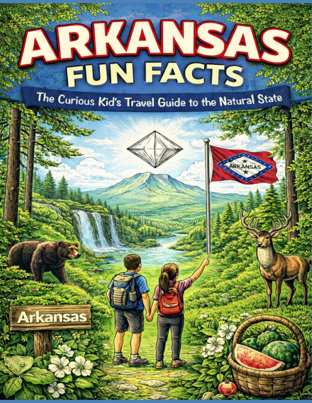 Arkansas Fun Facts for Kids: The Curious Kid’s Travel Guide to the Natural State (The 50 States Fun Facts for Kids Series)
