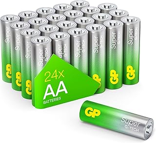 1 x 24 GP Super Alkaline AA 1.5 V Battery Packs 03015AETA-B24