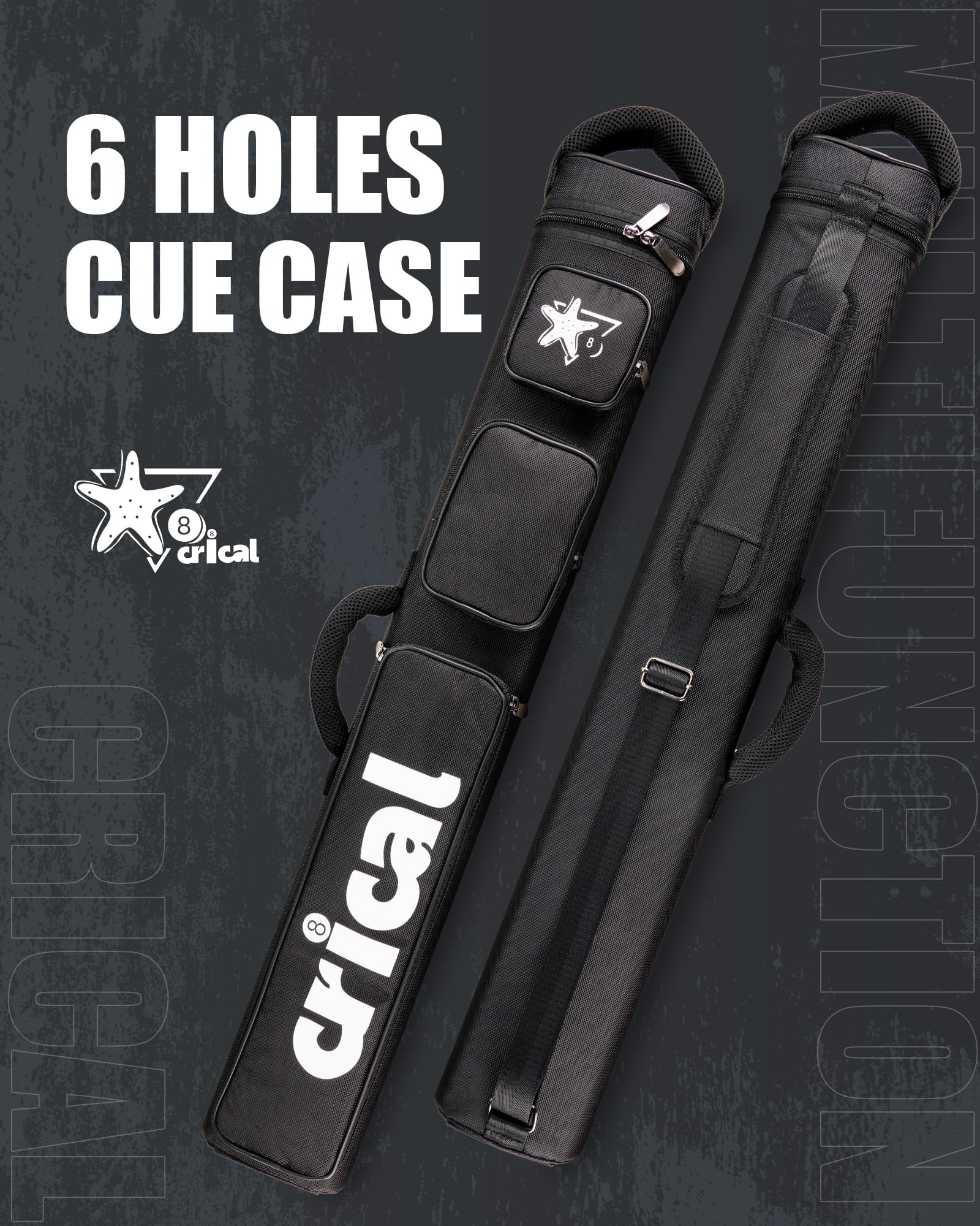 Amazon.co.jp: CRICALプールキューケース 2x4 ハードプール