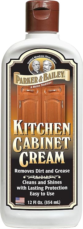 Amazon.com: PARKER & BAILEY KITCHEN CABINET CREAM - Multi-surface Wood Cleaner and Polish ...