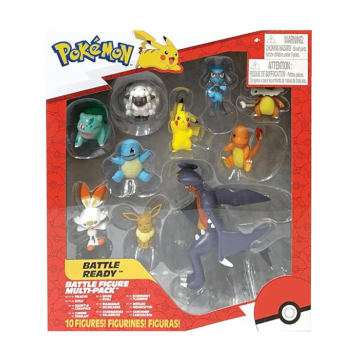 Buy Pokemon Figures Set 10 Pieces 511 cm Pokémon Figures Garchomp