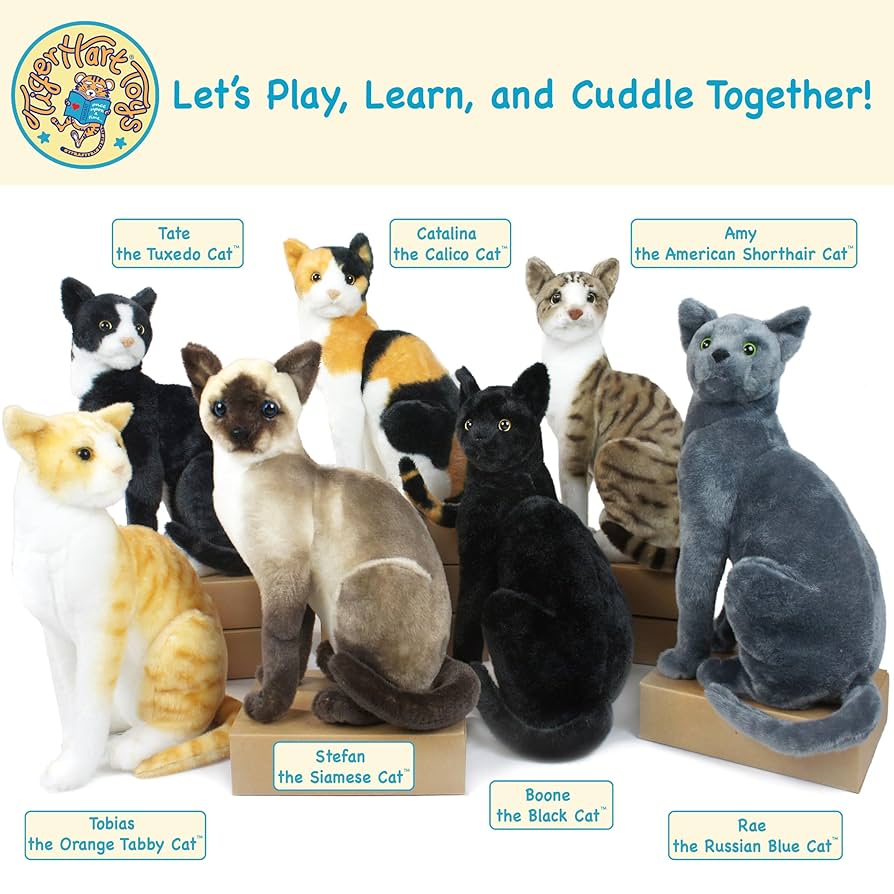 Amazon.co.jp: Tiger Tale Toys (タイガーテールトイズ) ねこ 猫