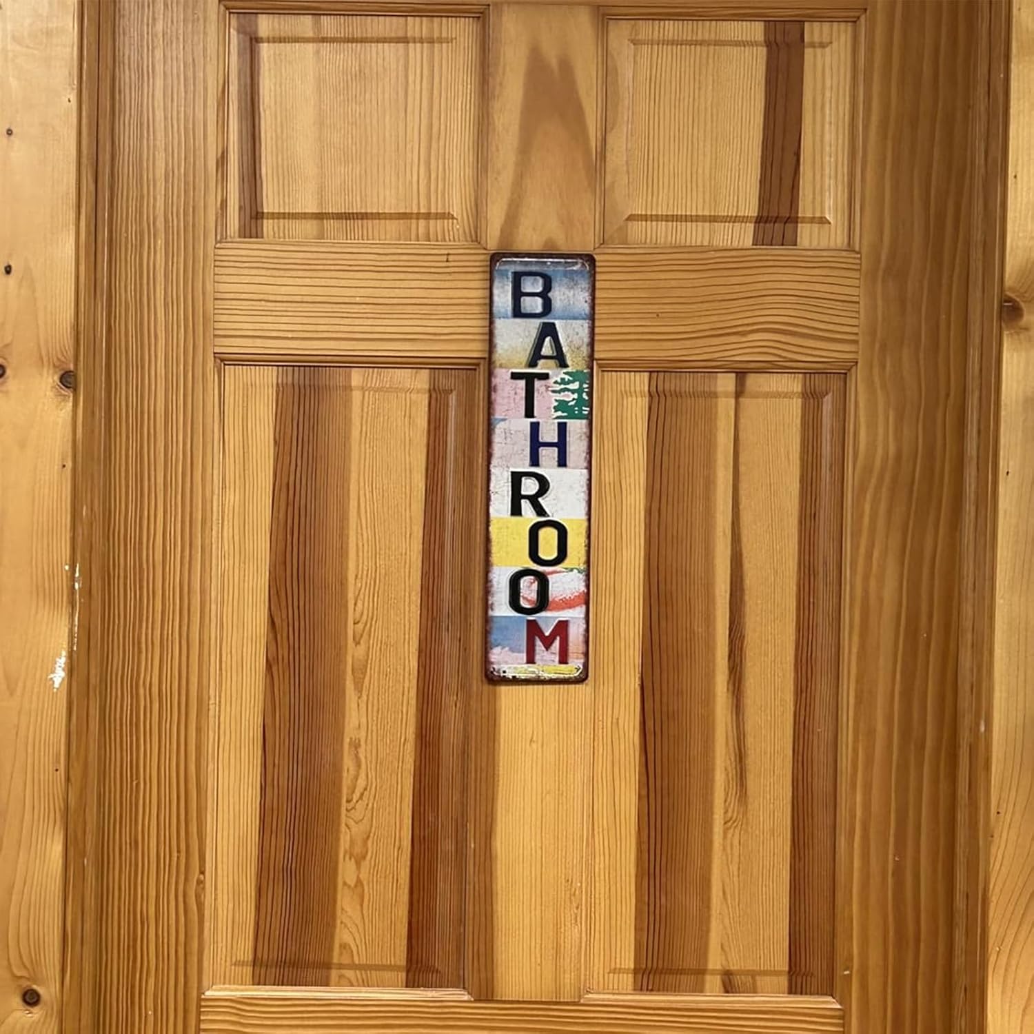 Vintage Man Cave Wall Decor Street Signs Metal Tin Signs 4 x 16 Inches - Image 8