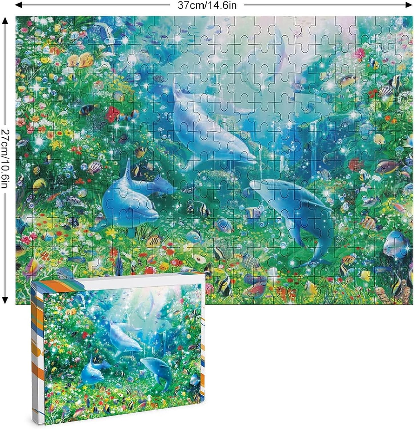 Amazon Co Jp Nanagoten ラッセン ブルーミングオーシャンジグソーパズル 0 Pcsピース スーパースモールピース プレゼント クリスマス ギフト パズル 木質 誕生日 Puzzle 壁飾り おもちゃ