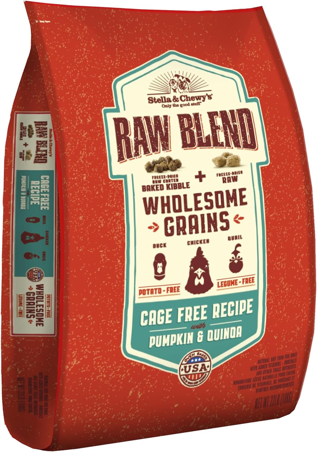 Stella & Chewy's, Raw Blend Whole Grain Cage Free, 22 Pound