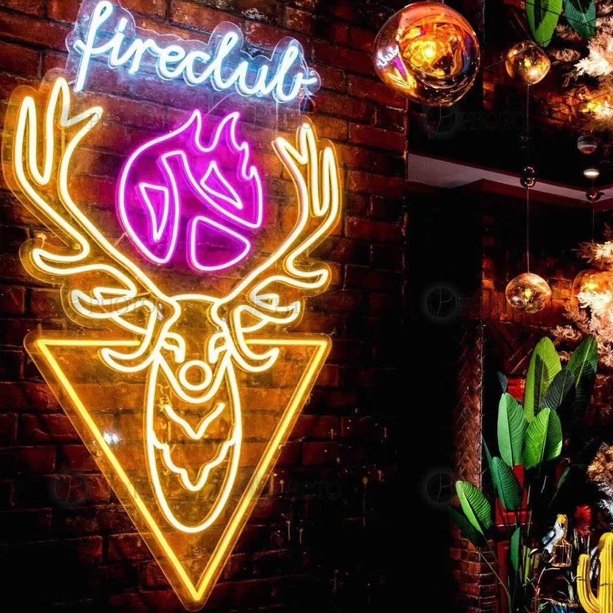 Insegna al neon con logo personalizzato, logo aziendale a led personalizzato, design al neon stampato UV, grande logo al neon personalizzato luminoso segno per negozio bar salone decorazione da