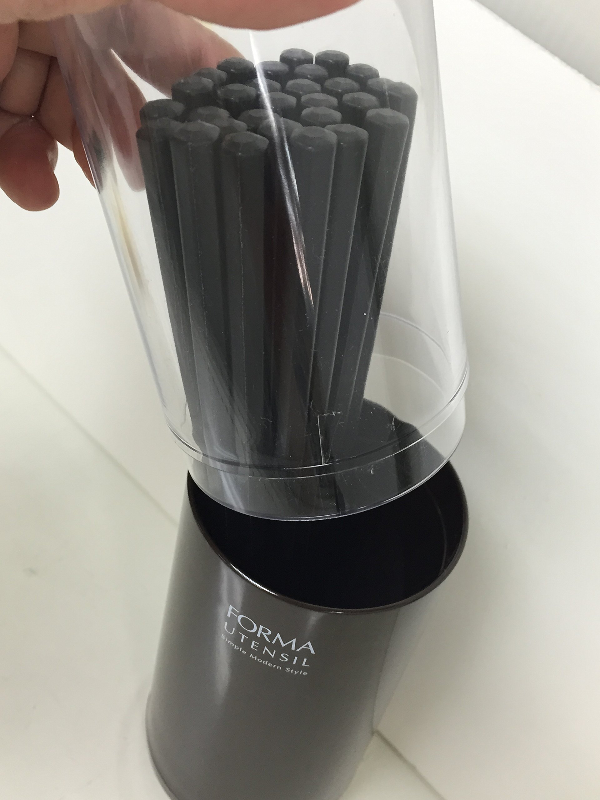 オーダーメイド箸立て Amazon｜アスベルフード付箸立KD 「フォルマ」ホワイト 2129｜箸