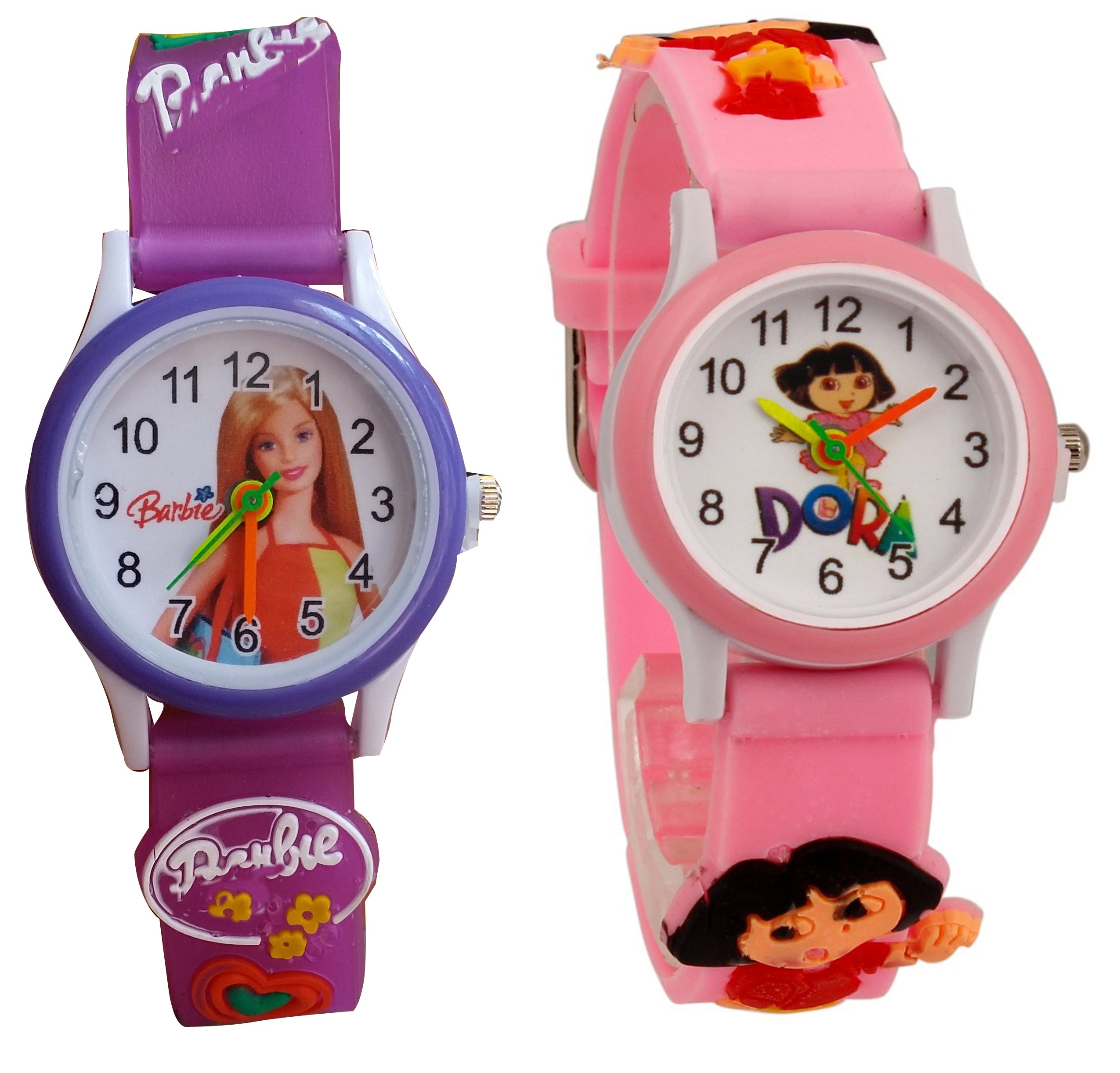 SS Traders Analogue Girls & Boys Watch (Pack of 2) (White Dial Pink & Red Colored Strap) (B09L5VD6HN) Amazon Price History, Amazon Price Tracker