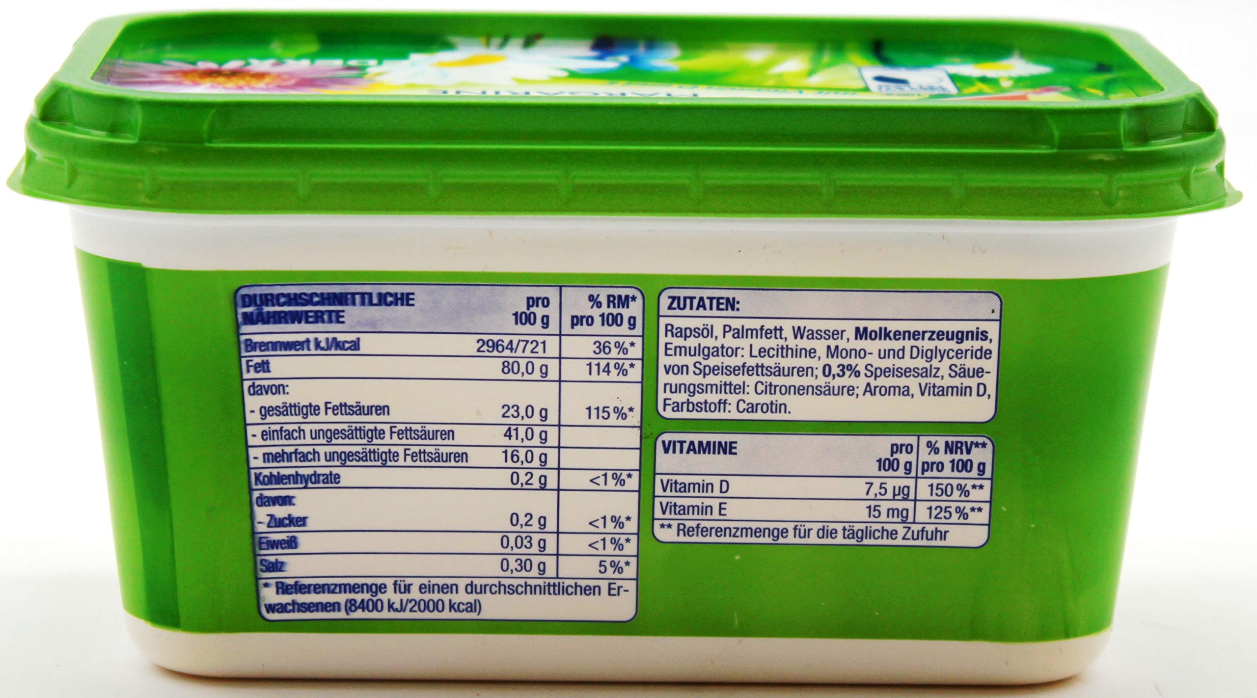 Gut & Günstig Pflanzen-Margarine, 8er Pack (8 x 500g)