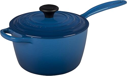 Miniatura 1 de Le Creuset Cacerola Signature de hierro fundido esmaltado 225 cuartos de galón Marsella