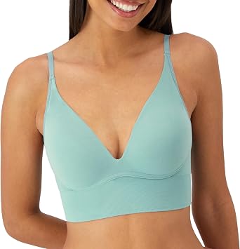 Maidenform Womens M Seamless Lift Bralette, Wireless Long-line Convertible Tank-Style Bralette