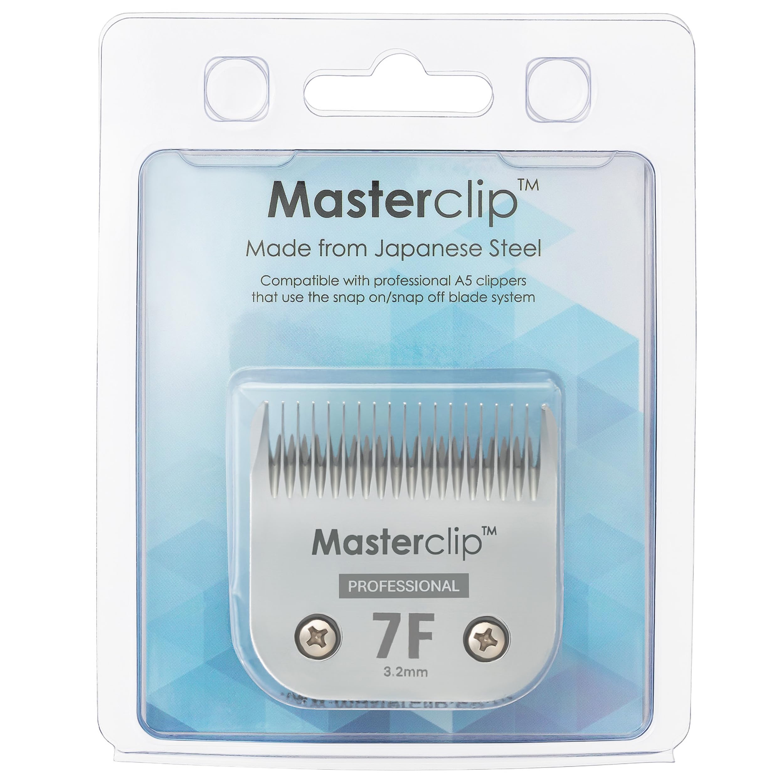 Masterclip Professional Range Dog Clipper A5 Blade Super Strong Japanese Carbon Steel; 10, 30, 7F, 7#, 5F, 5#, 4F - Image 4