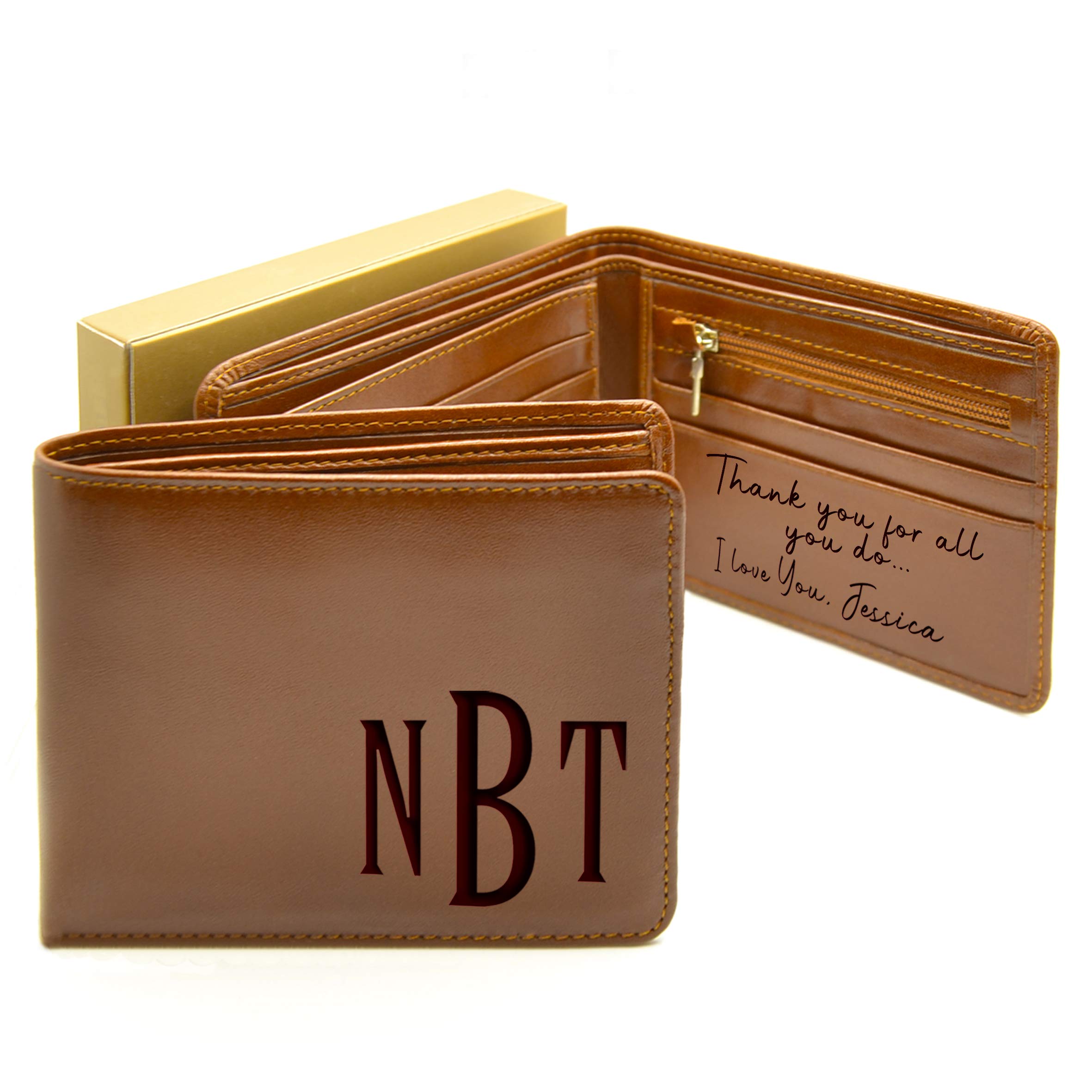 Vision BagsHandmade Rustic Genuine Leather Wallet, Gift for Men, • 4 Card Slots, 1 Note Compartments, 1 Large Coin Pocket, 1 Hidden Slot, Birthday Gifts for Him, Dad, Husband (Handmade Rustic)