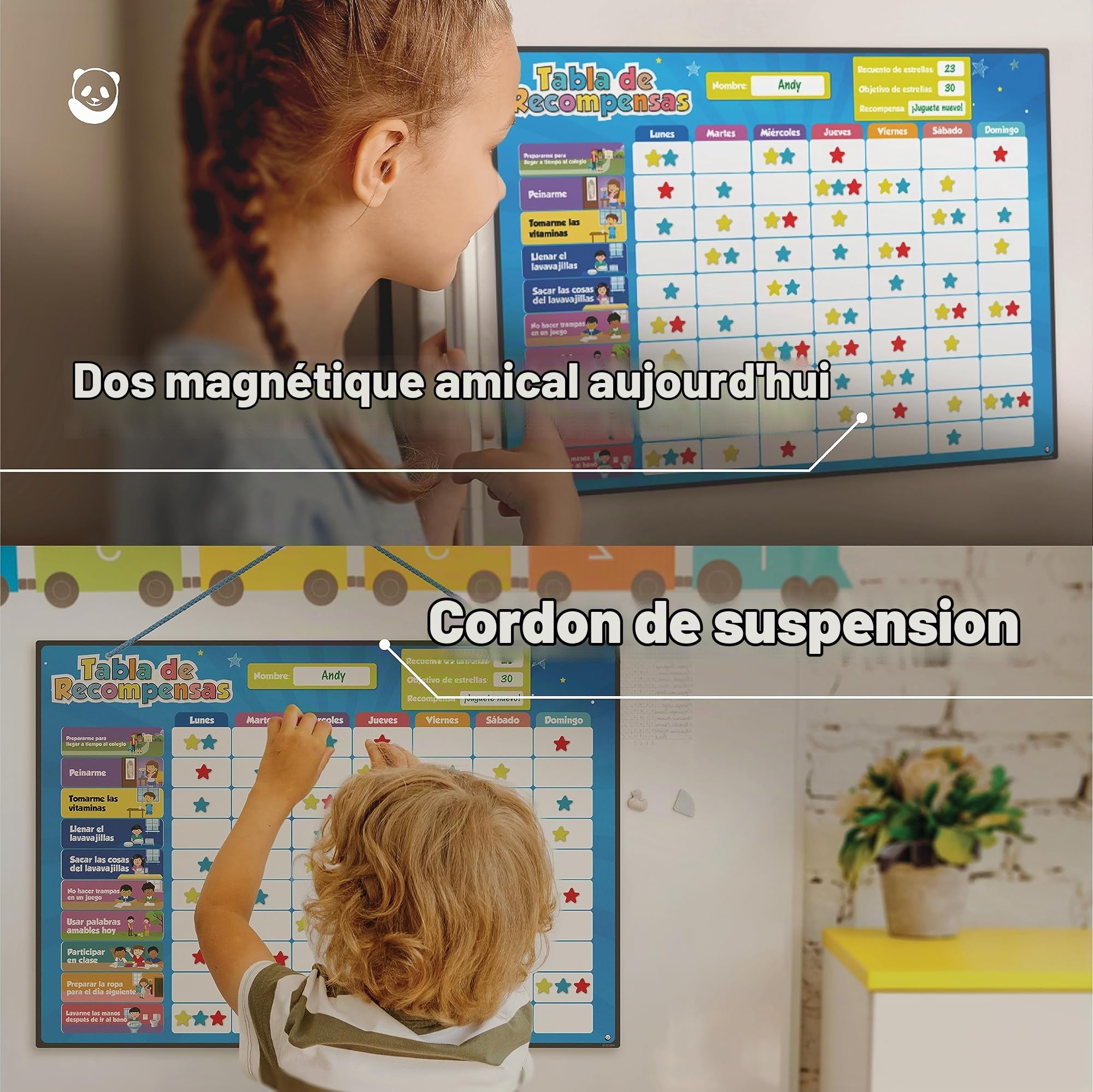 Smart Panda ES - Tableau des récompenses (Tableau des récompenses)