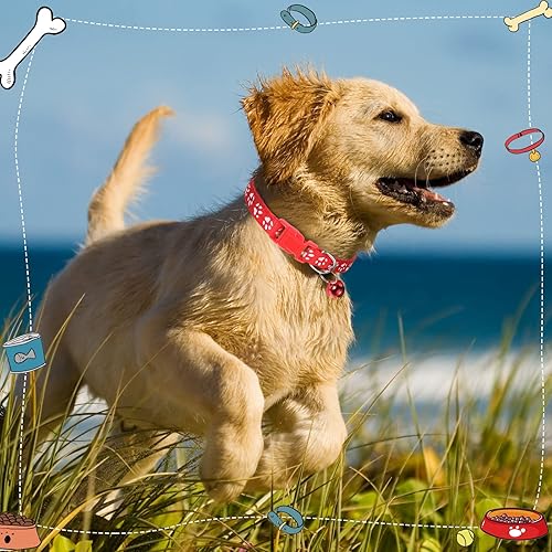 Miniatura 6 de Mixweer 24 collares para cachorros pequeños, collares de identificación para cachorros recién nacidos, suministros para perros pequeños, gatos,