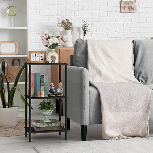 Miniatura 7 de ETELI Soporte de 5 niveles para plantas de esquina interior de 58.6 pulgadas de alto, estante para múltiples plantas, estante de mesa, estantería