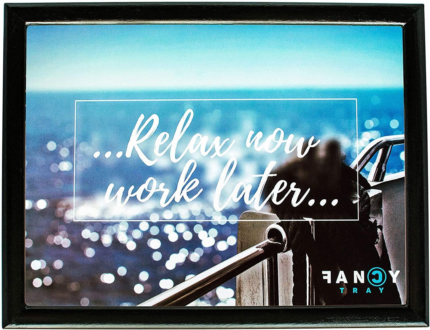 Lap Tray with Cushion Food Serving Tray Laptop Lap Tray Size 43 x 33 x