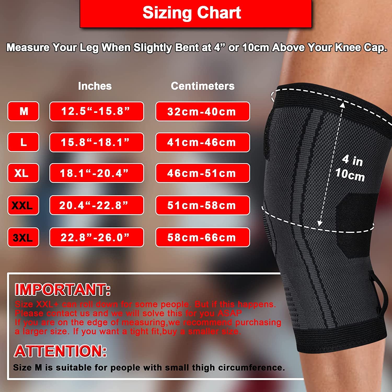 Ginocchiera, supporto per ginocchio per donne e uomini con cinghie regolabili rimovibili, manicotto a compressione premium per ginocchio e ginocchiera per dolori da artrite, corsa, cross training