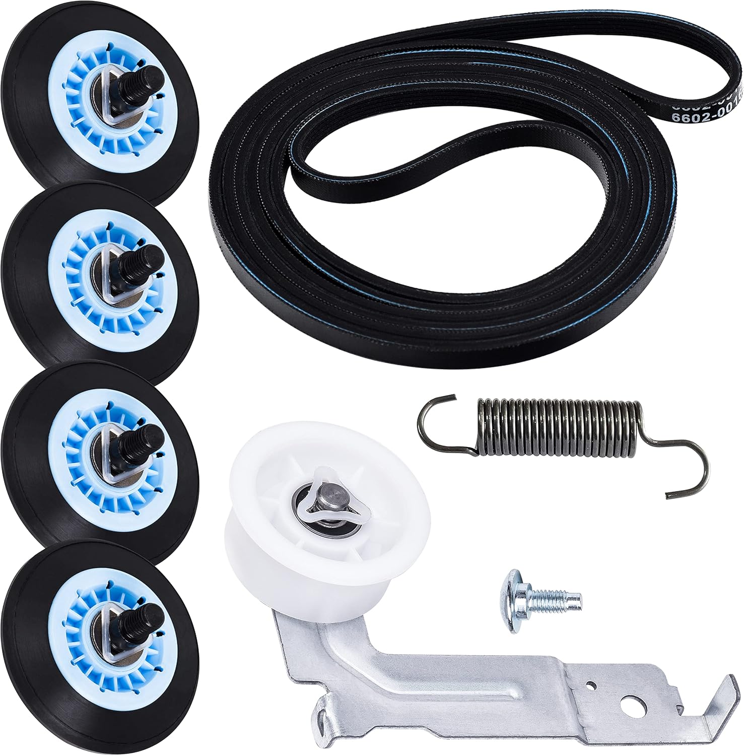 [2023 Upgraded Dual Ball Bearing] DC9300634A Dryer Idler