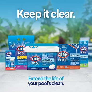 أقراص الكلور من CLOROX Pool&Spa Active99 3، تقتل البكتيريا وتوقف الطحالب، 35 رطلاً