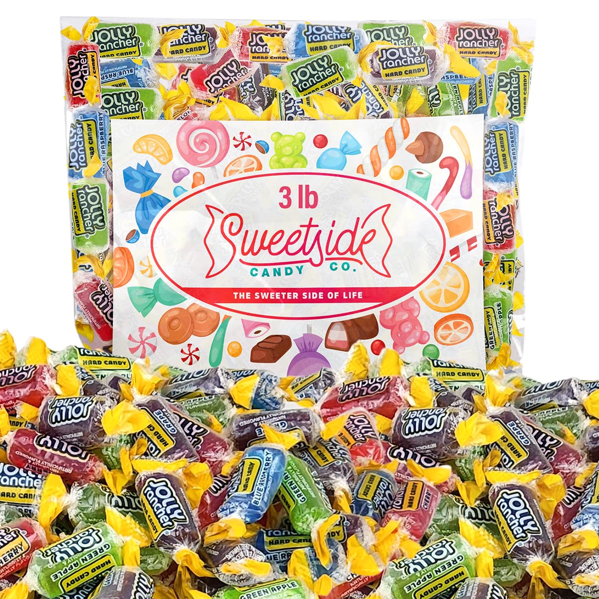 Buy JOLLY RANCHER Assorted Fruit Flavored Candy Bulk Bag, 3lb Share Size Treats with