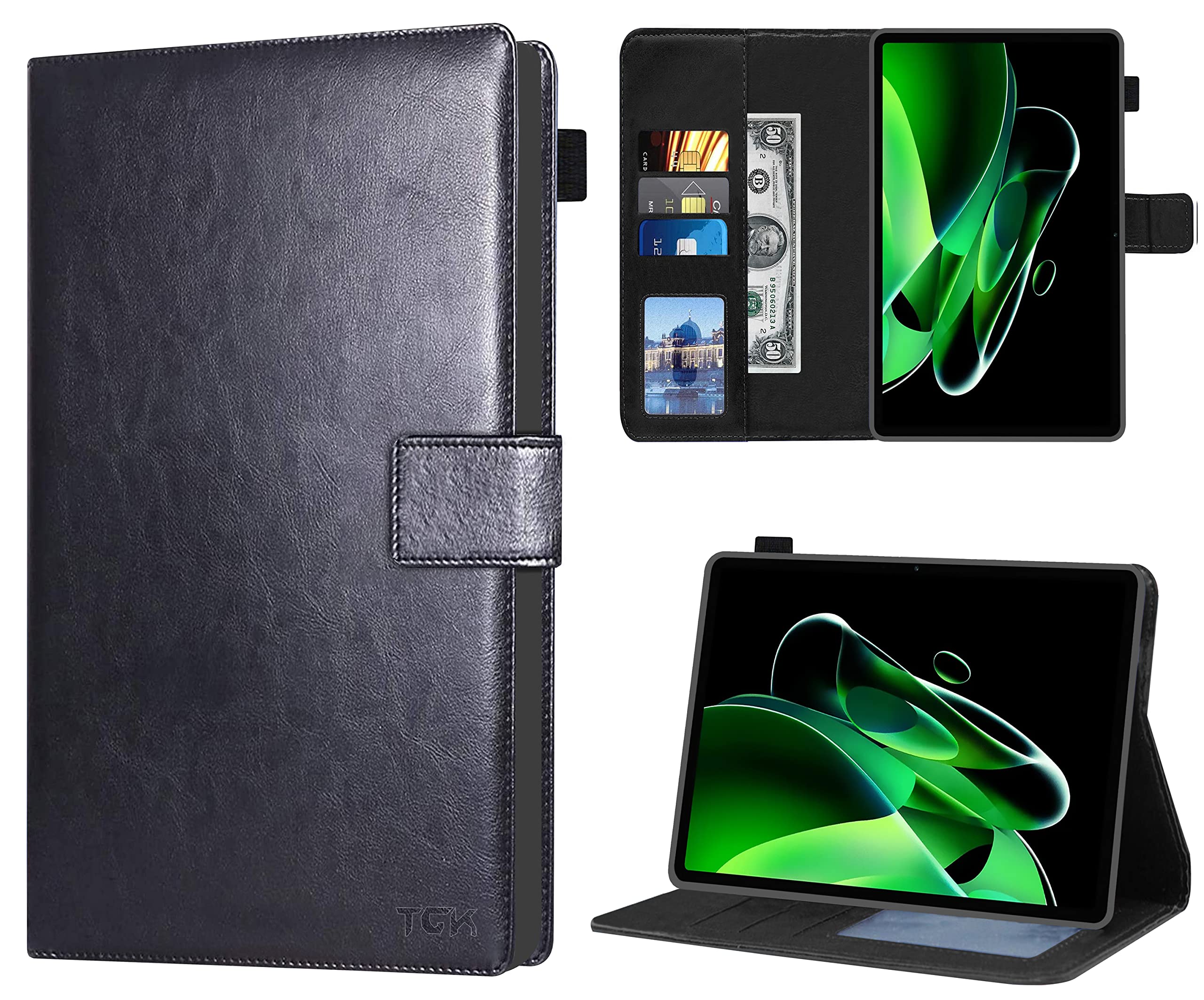 TGK Wallet Leather Flip Case Cover for Realme Pad X 11 inch Tablet, Black (B0B8ZPMQ52) Amazon Price History, Amazon Price Tracker