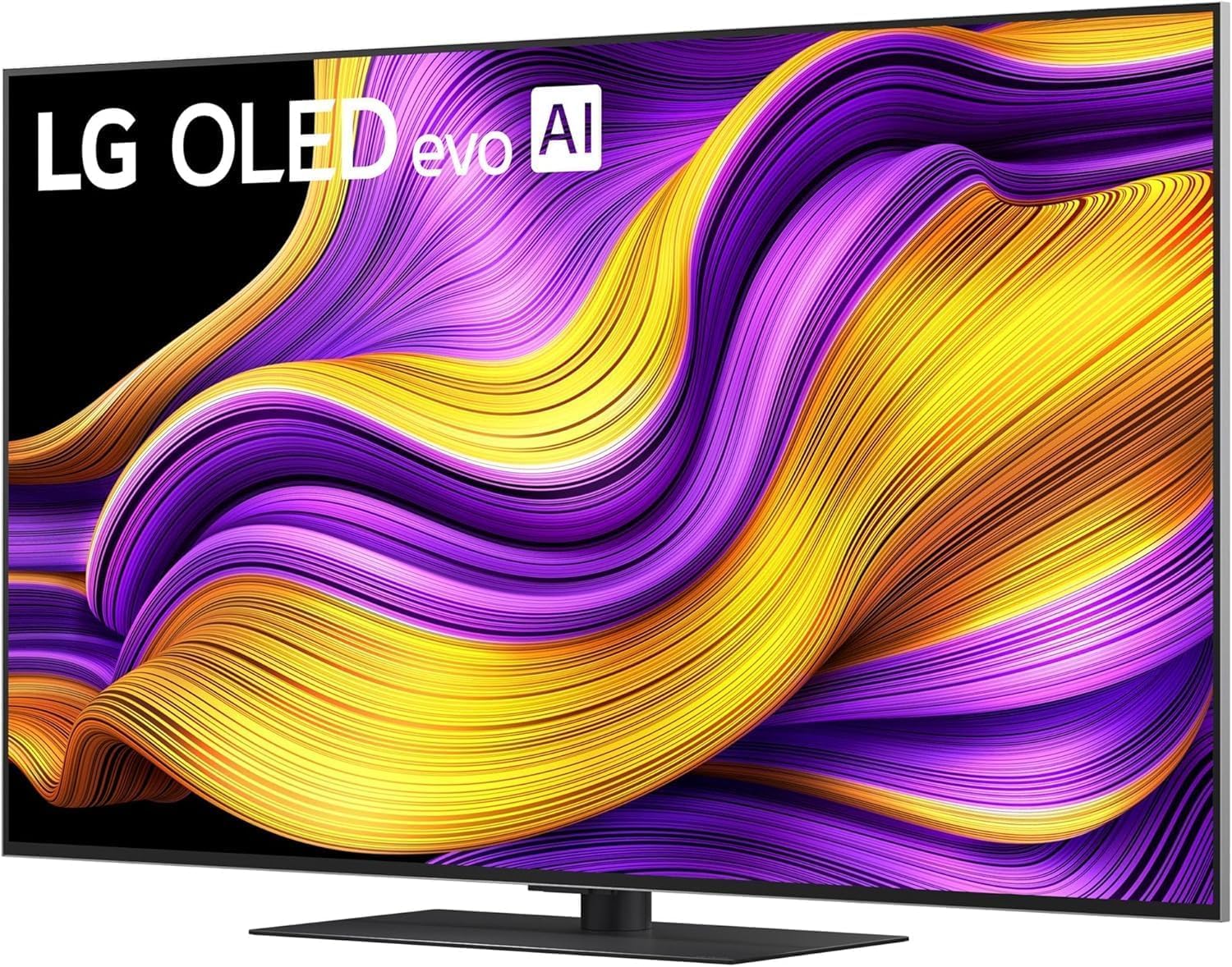 LG OLED evo AI G5 TV 55 pollici Smart TV 4K Base da appoggio inclusa Processore α11 Gen2 Brightness Booster Ultimate webOS con AI Dolby Vision Atmos VRR GSYNC 4K@165Hz OLED55G56LS 2025