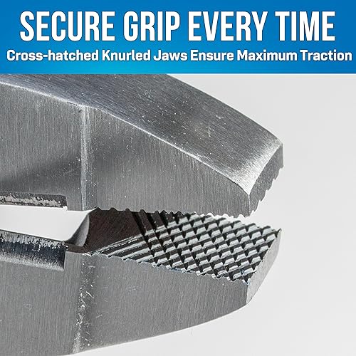 Vista 6 de Jonard Tools JIC-685 Alicates para electricista con funda Cooper y extractor de cinta de pescado para cobre, aluminio y otros metales blandos, 9-1/2