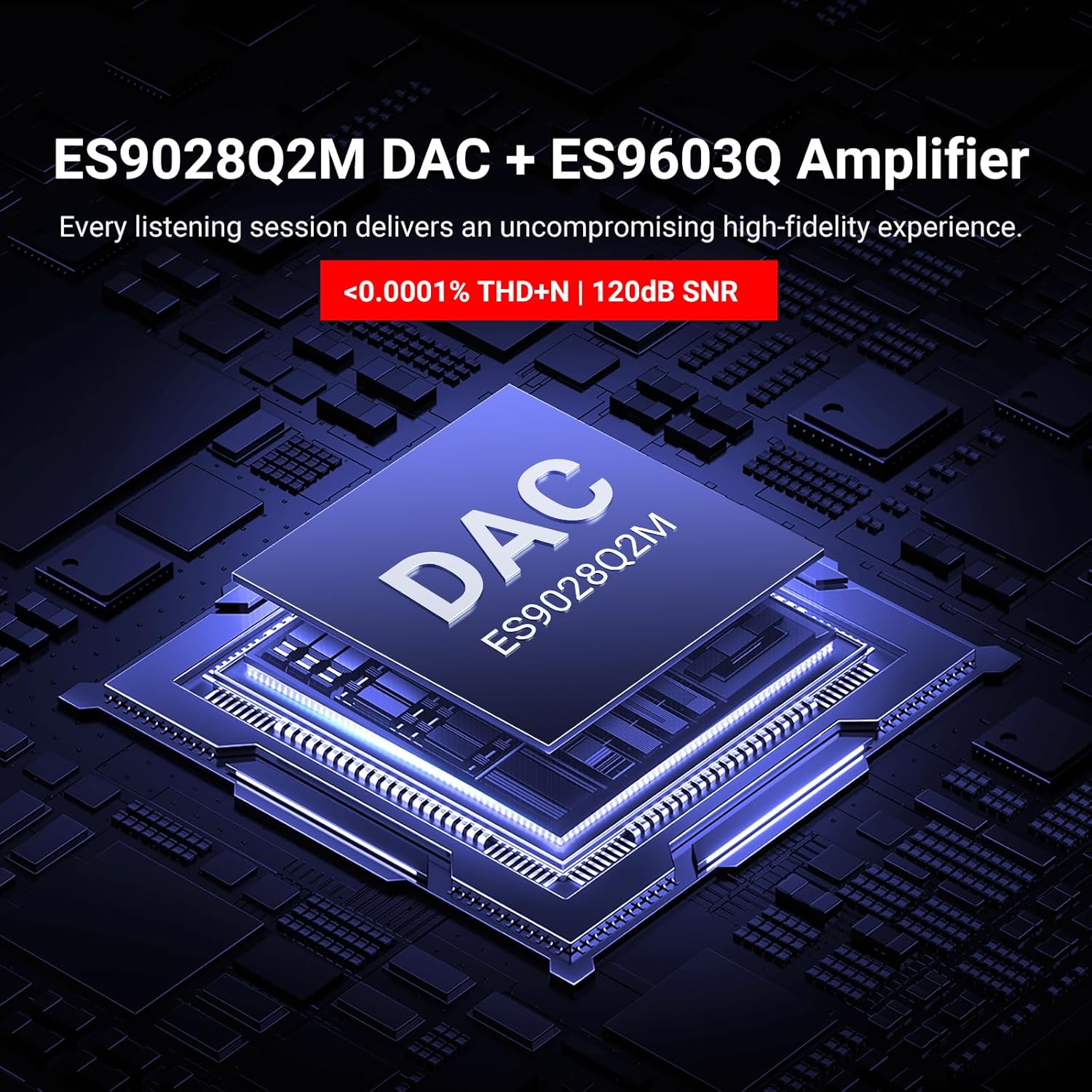 MECHEN AP10 USB C to AUX Headphone Amp DAC Dongle 3.5mm Jack Audio Portable Amplifier Dual Output DSD256 4.4mm Balanced High Resolution ES9028Q2M for iPhone 15/16/17 Pro Max Plus iPad Android Phone