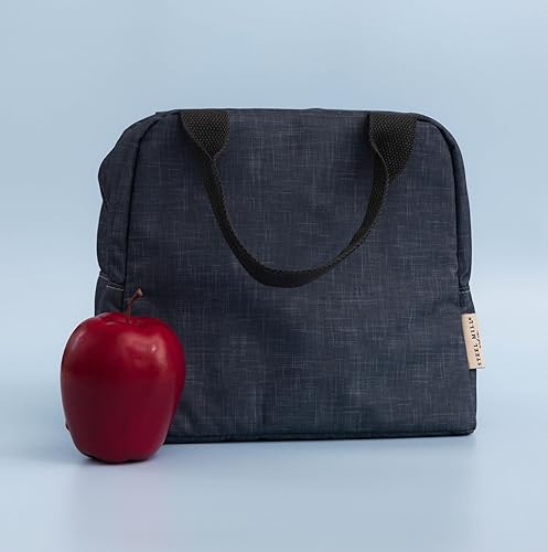 Miniatura 6 de Steel Mill & Co - Bolsa de almuerzo aislada para mujeres u hombres, lonchera de gran capacidad, bonita bolsa de almuerzo para adultos, mini hielera