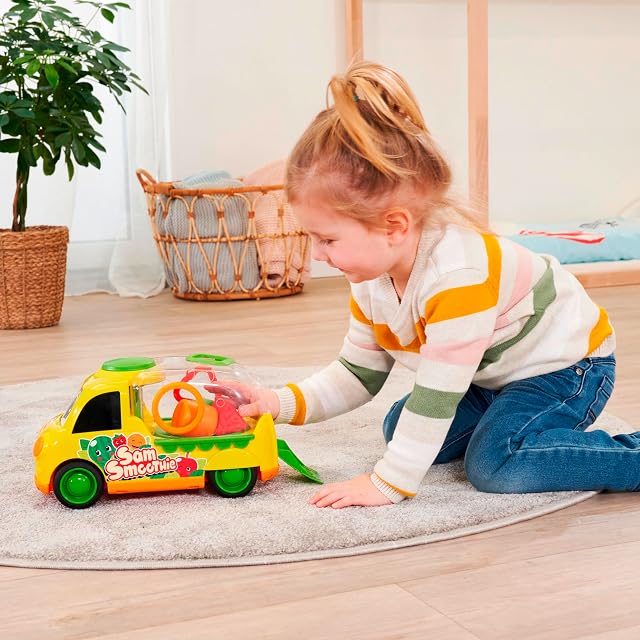 Foto 5 de 7 de Dickie Toys ABC Furgoneta de Juguete Sam Smoothie (30 cm) Vehículo Grande de Juguete con Clasificador…