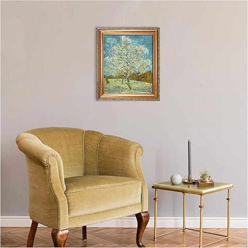 Miniatura 923 de A&T ARTWORK The Starry Night de Vincent Van Gogh. Tamaño del marco: 36 x 30 pulgadas, tamaño de la imagen: 30 x 24 pulgadas, reproducciones clásicas