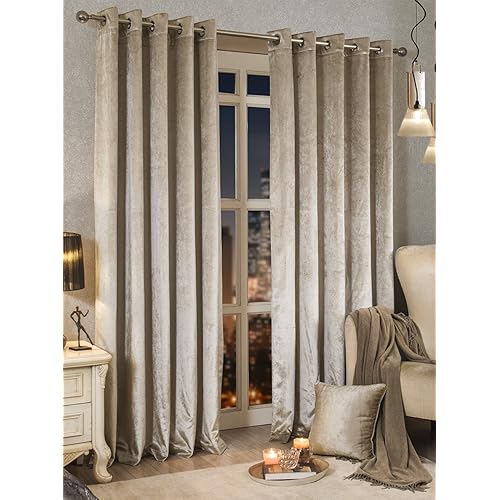 Taupe Curtains Amazon Co Uk