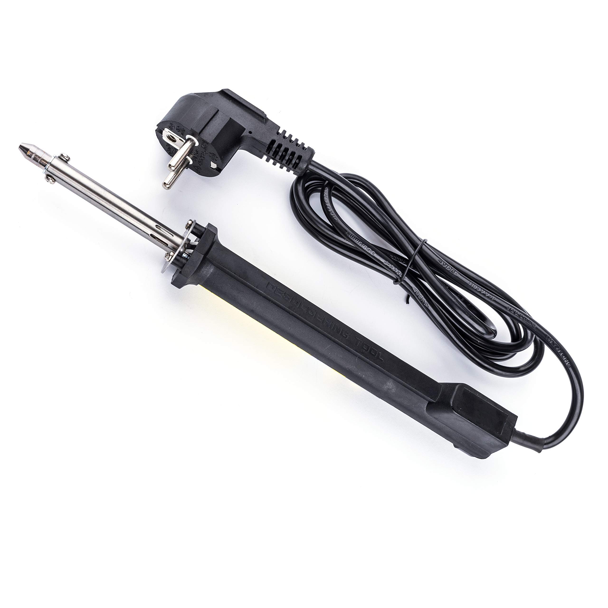 Entlötsauger con Riscaldamento ZD-211 Entloetpumpe 40W Entlötsaugpumpe Metall-Spitze Funzionamento di uno Manuale